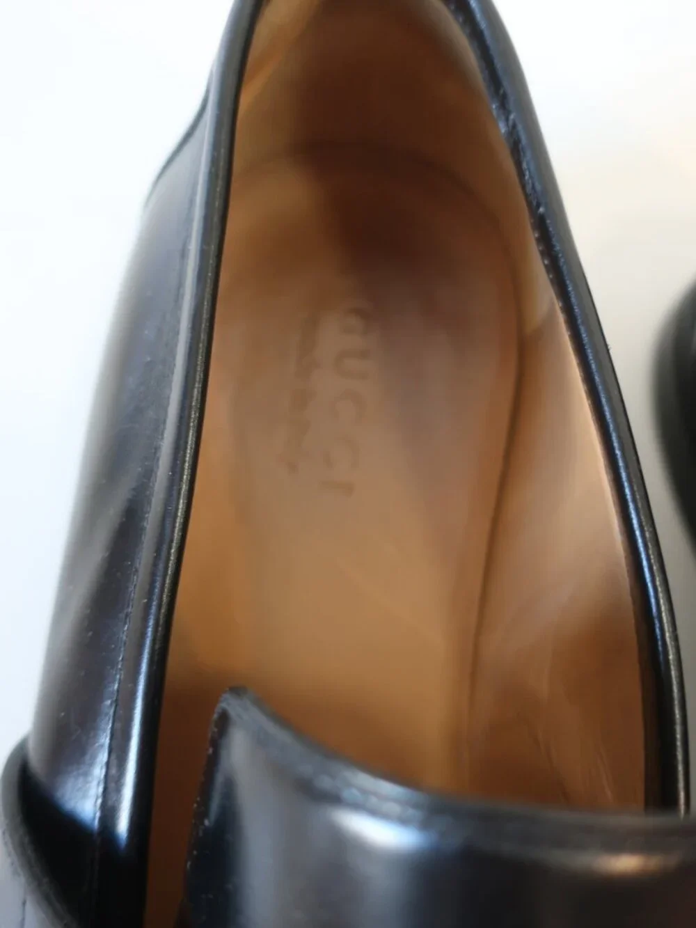 Gucci polished black